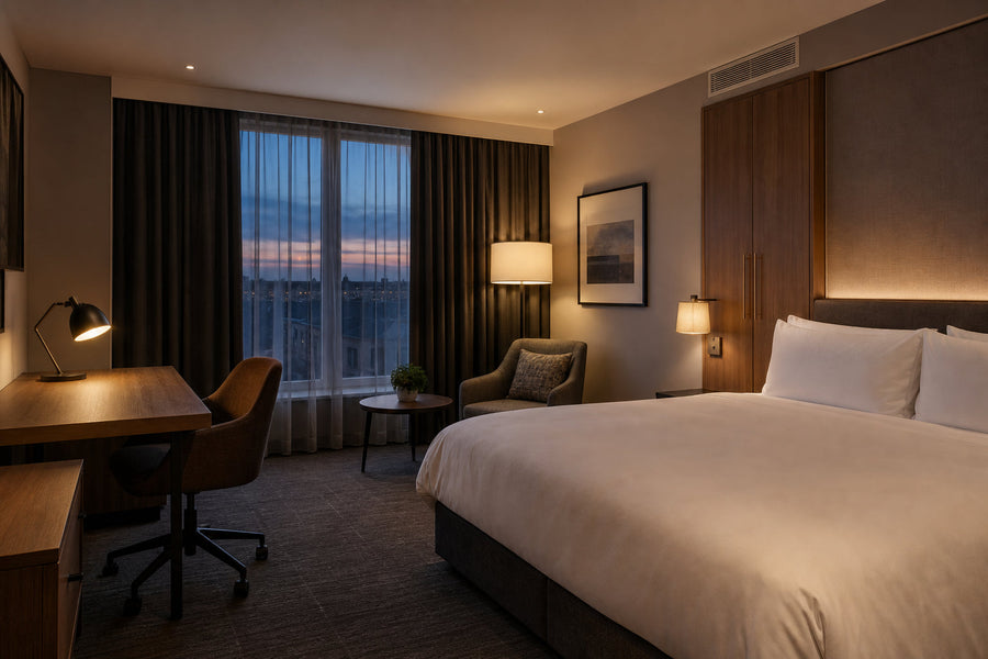 Guest Room Lighting and Ventilation: Comfort You Can Feel