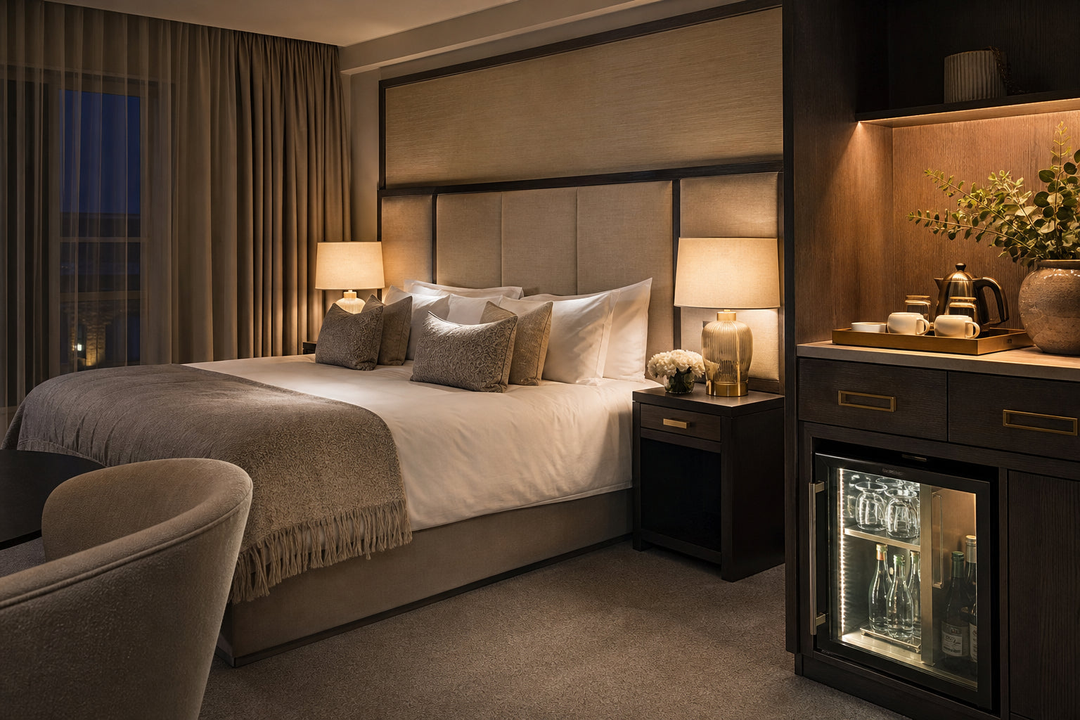 Luxury Guest Room Décor and Ambience