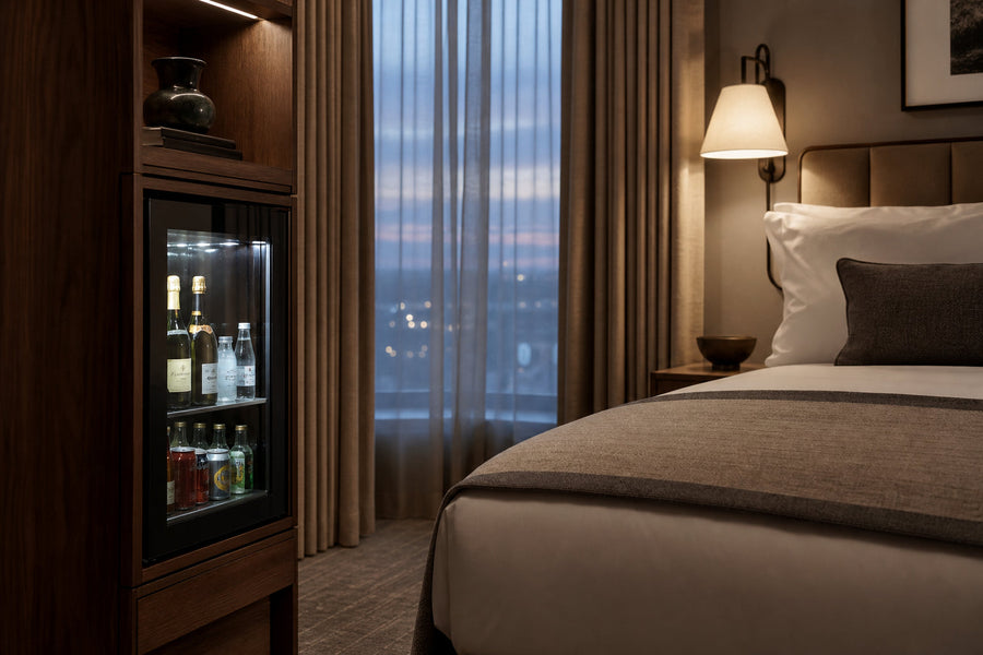Silent Minibars, Guest Sleep and Review Scores: A 2026 Guide for UK Hotels