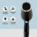 Roomwell UK Hair Dryer, 1875 Watt, Hand Held, Non-Foldable, 1 Year Warranty