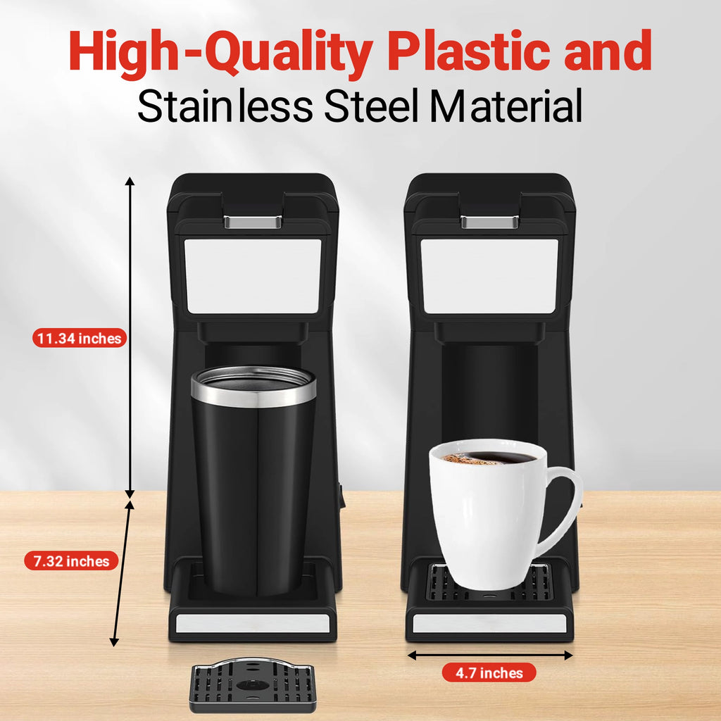Roomwell UK K-Cup Coffee Machine, 14 oz, 800 W, 1 Year Replacement Warranty