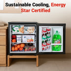Roomwell UK Hotel Mini Refrigerator Without Freezer, 1.7 Cu. Ft, 2 Year Replacement Warranty