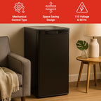 Roomwell UK Hotel Mini Refrigerator Without Freezer, 3.3 Cu. Ft, 2 Year Replacement Warranty